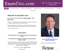 Tablet Screenshot of examdoc.com